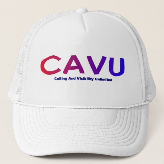 CAVU TRUCKER PET (Voorkant)