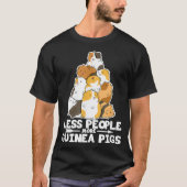 Cavy Design for a Guinea Pig Lover T-shirt (Voorkant)