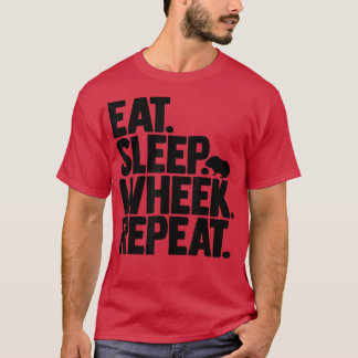 Cavy Lovers Guinea Pig Owners Eat, Sleep, Wheek, R T-shirt