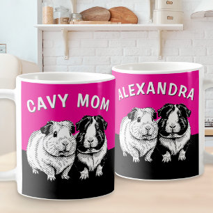 Cavy Moeder Persoonlijke Cavia Mooie Koffiemok