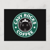 Cavy Rocks Coffee Briefkaart (Voorkant)