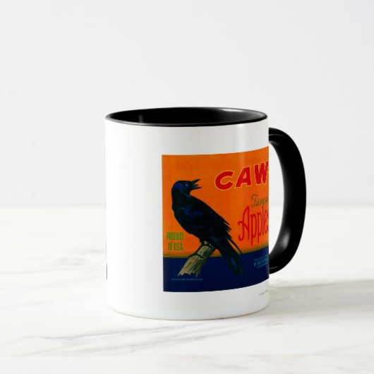 Caw Apple Crate LabelMedford, OF Mok (Voorkant rechts)