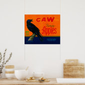 Caw Apple Crate LabelMedford, OF Poster (Keuken)