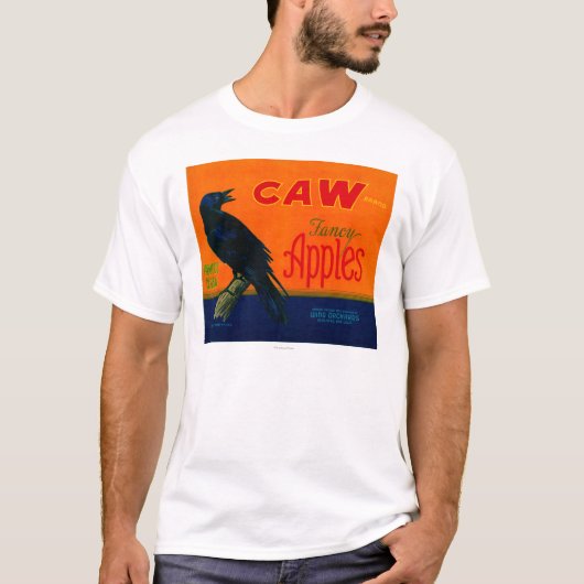 Caw Apple Crate LabelMedford, OF T-shirt (Voorkant)