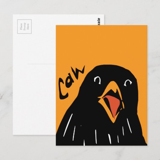 Caw Briefkaart (Voorkant / Achterkant)