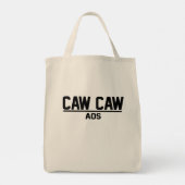 CAW CAW AOS TOTE BAG (Achterkant)