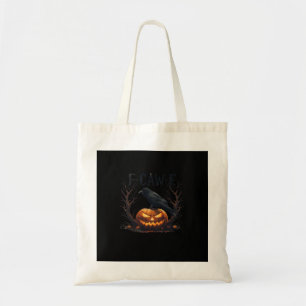 Caw-F's Griezelige Pompoen Halloween Klassieker Tote Bag