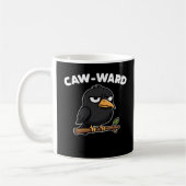 Caw-Ward Funny Quote Koffiemok (Links)
