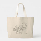 Cawdor Castle, Schotland Tote Tas (Achterkant)