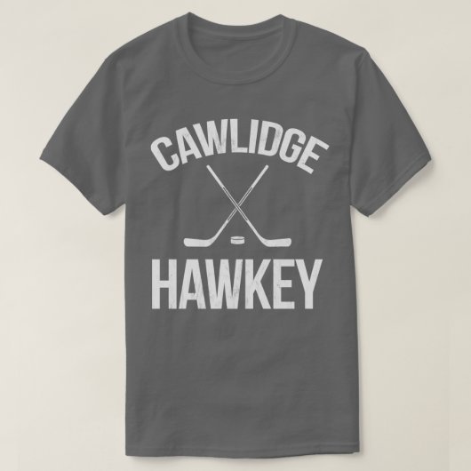 Cawlidge Hawkey Puck Stick Sking Rink T-shirt (Design voorkant)