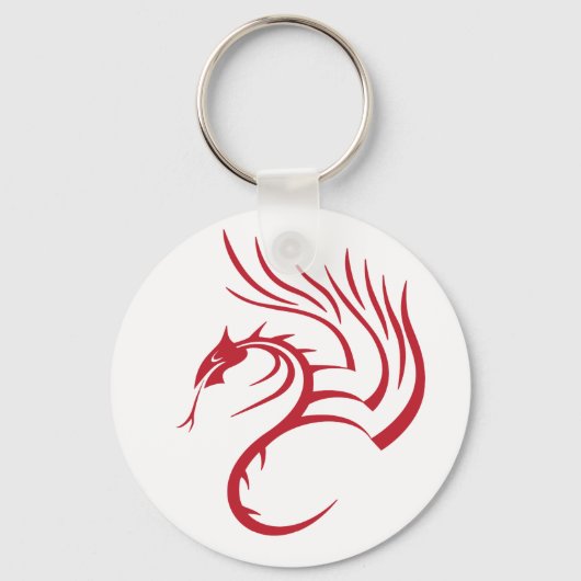 Cawthorne the Red Dragon Sleutelhanger (Voorkant)