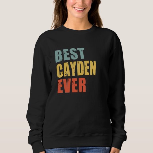 Cayden Best Ever Cayden Trui (Voorkant)