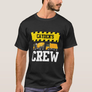 Cayden Construction Creed Custom Dumptruck Tru T-shirt