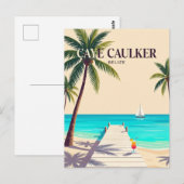 Caye Caulker Belize Briefkaart (Voorkant / Achterkant)