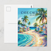 Caye Caulker Belize Briefkaart (Voorkant / Achterkant)