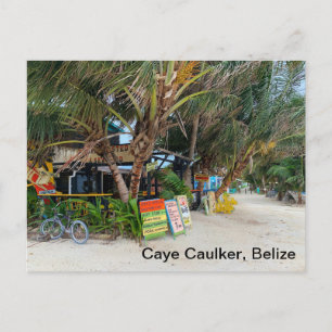 Caye Caulker-Briefkaart Briefkaart