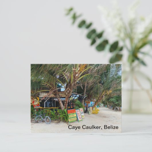 Caye Caulker-Briefkaart Briefkaart (Staand voorkant)