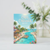 Caye Caulker-dorp Belize Briefkaart (Staand voorkant)