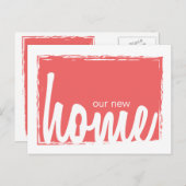 Cayenn & White Home Key Lock New Home Aankondiging (Voorkant / Achterkant)