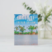 Cayenne, de toegangspoort van Frans-Guyana Briefkaart (Staand voorkant)