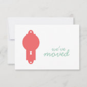 Cayenne door Knob Housewarming Party Invite Kaart (Voorkant)