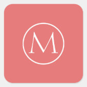 Cayenne Elegant Vierkante Sticker (Voorkant)