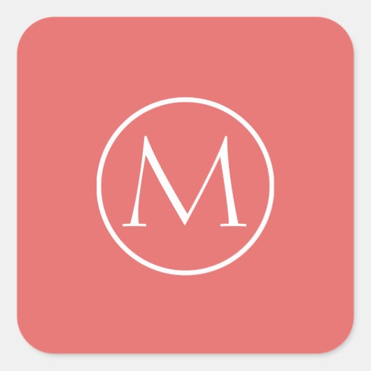 Cayenne Elegant Vierkante Sticker (Voorkant)