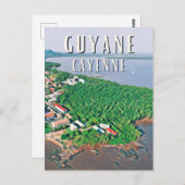 Cayenne Photo Vintage Briefkaart (Voorkant / Achterkant)