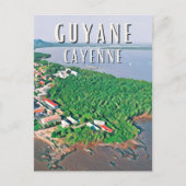 Cayenne Photo Vintage Briefkaart (Voorkant)