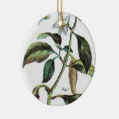 cayennepeper Bloem Keramisch Ornament (Rechts)