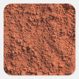 Cayennepeper Vierkante Sticker