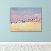 Cayeux-sur-Mer Canvas Afdruk (Insitu (Houten vloer))