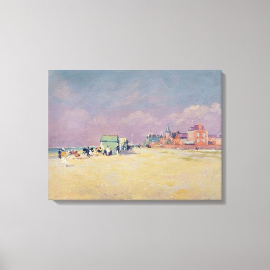 Cayeux-sur-Mer Canvas Afdruk (Voorkant)