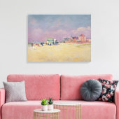 Cayeux-sur-Mer Canvas Afdruk (Insitu (Woonkamer))