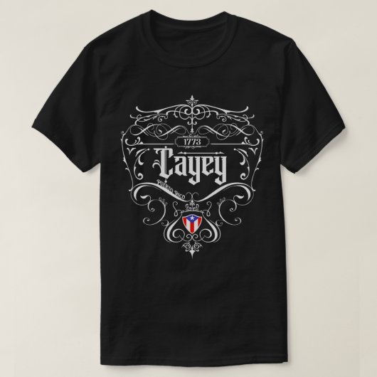 Cayey  ontwerp t-shirt (Design voorkant)