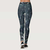 Cayman Crocodile Skin Design Leggings (Achterkant)