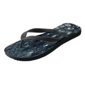 Cayman Crocodile Skin Design Teenslippers (Schuin)