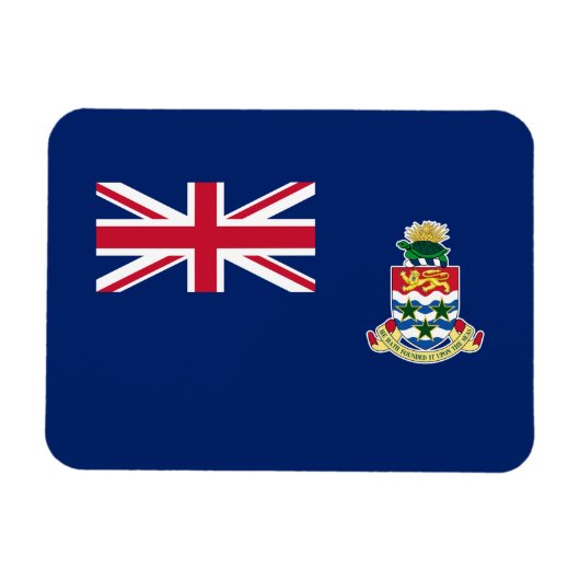 Cayman-eilanden Vlag Magneet (Horizontaal)