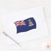 Cayman Eilanden Vlag Sticker (Envelop)