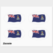 Cayman Eilanden Vlag Sticker (Vel)