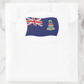 Cayman Eilanden Vlag Sticker (Tas)