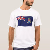 Cayman Eilanden Vlag T-shirt (Voorkant)