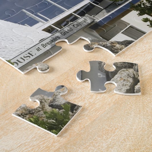 CAYMAN EILANDS, GRAND CAYMAN, Frank Sound: Oud Legpuzzel (Zijkant)