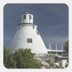 CAYMAN EILANDS, GRAND CAYMAN, Frank Sound: Oud Vierkante Sticker