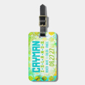 CAYMAN ISLAND Bagagelabel (Voorkant verticaal)