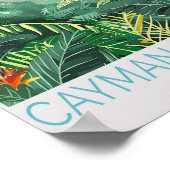 Cayman Island Travel Poster, Caribbean Zee Wall Poster (Hoek)