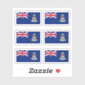 Cayman Islander vlag Sticker (Vel)