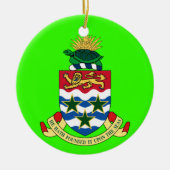 CAYMAN ISLANDS - Eigen kerstversiering Keramisch Ornament (Voorkant)