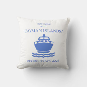 Cayman Islands George Town 2026 Jachtkajuit Kussen
