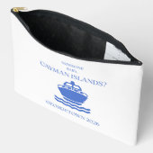 Cayman Islands Georgetown Cruise Grote Pouch Etui (Open)